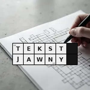 Hasło krzyżówkowe wiadomość która nie została jeszcze zaszyfrowana lub została odszyfrowana - tekst jawny – rozwiązanie, synonimy, podpowiedzi i definicje krzyżówkowe